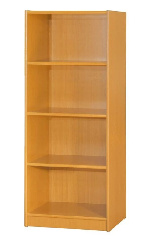 F257-5 赤陽色4格開放書櫃