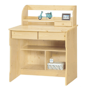 F263-2 松木色3尺書桌 全組 實木