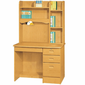 F249-12 207#赤陽色3.5尺書桌 全組