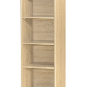 F256-7 梧桐色4格開放書櫃