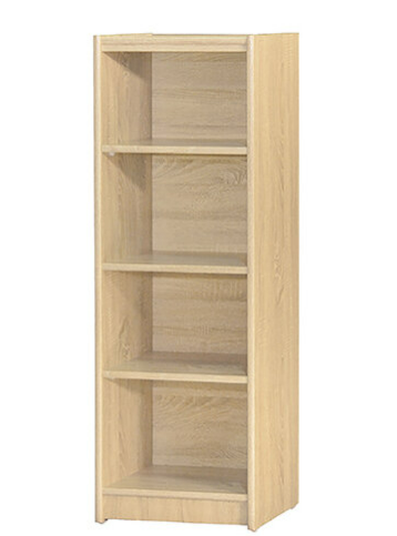 F256-7 梧桐色4格開放書櫃