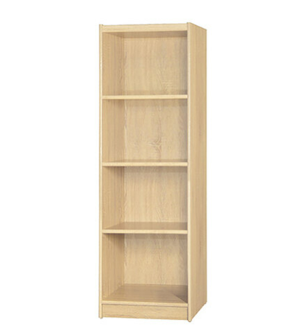 F257-7 梧桐色4格開放書櫃