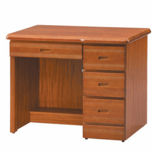 F262-3 樟木色3.5尺辦公桌