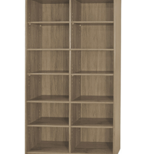 F252-9 灰橡色3*6尺*12格