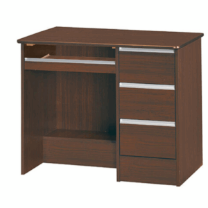 F266-5 512#胡桃色3尺電腦桌 無美背