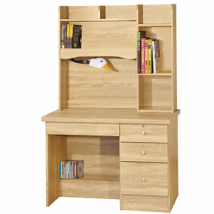 F271-1 北原橡木3.5尺書桌 全組