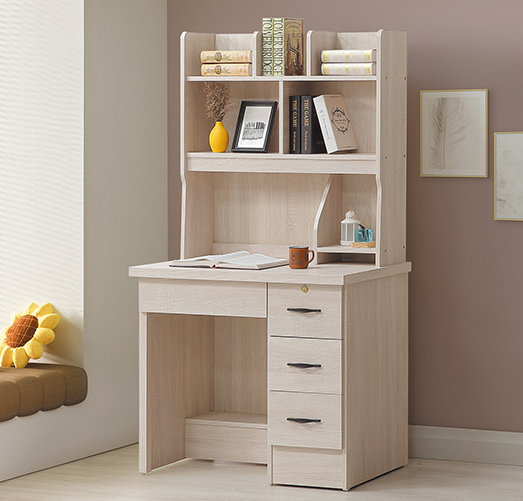 F273-1 702#白梧桐3尺書桌 整組 無燈座