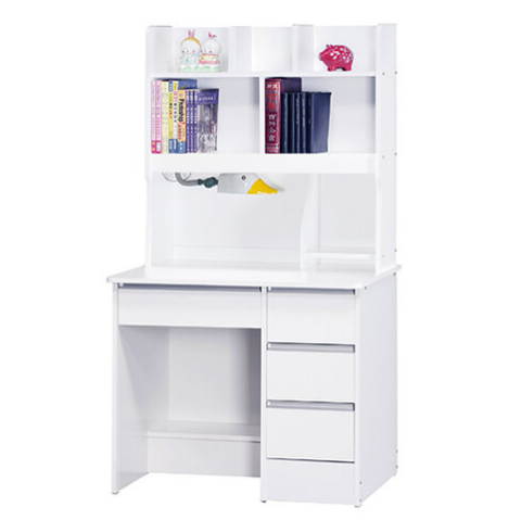 F274-1 512白色書桌 全組 全木心板 美背