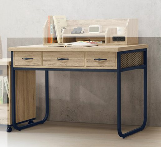 F277-3 原木色4尺書桌下座