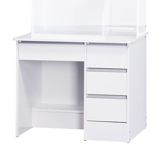 F274-2 512白色書桌 下座