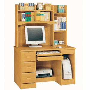 F272-3 403#赤陽色4尺電腦桌 全組