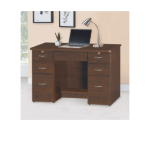 F265-6 456#胡桃色4尺書桌