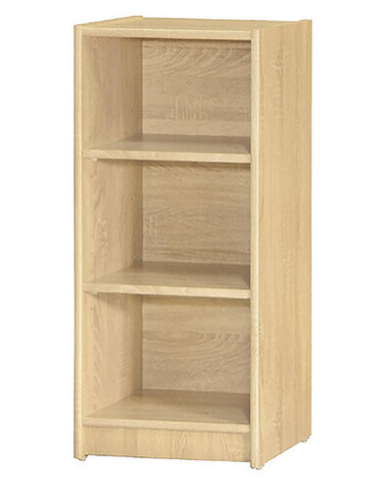 F256-11 梧桐色3格開放書櫃