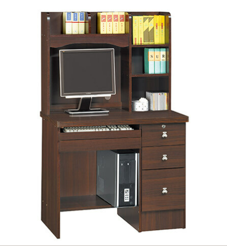 F272-5 608#胡桃色3尺電腦書桌 整組