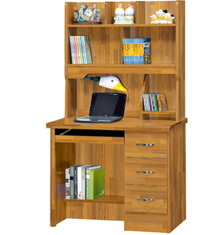 F273-3 集成柚木3尺電腦桌 整組