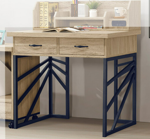 F277-4 原木色3.2尺書桌下座