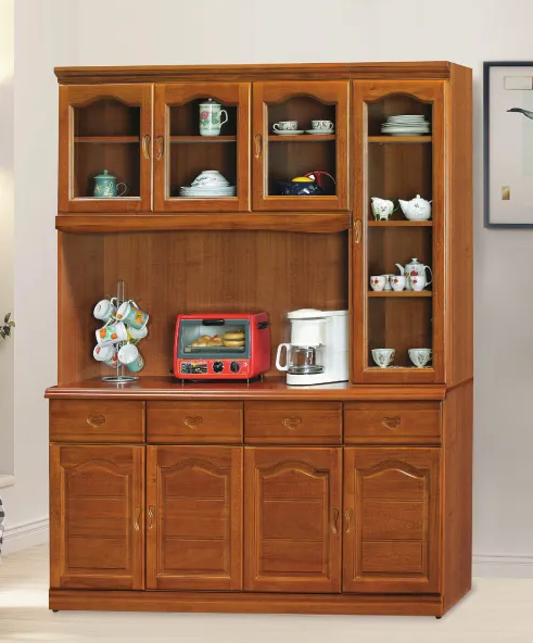 F287-1 樟木色5.3尺收納櫃 全組