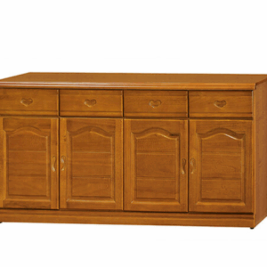 F287-2 樟木色5.3尺收納櫃 下座