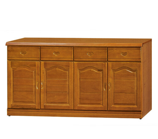 F287-2 樟木色5.3尺收納櫃 下座