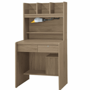 F275-5 灰橡2.5尺書桌 全組 不拆