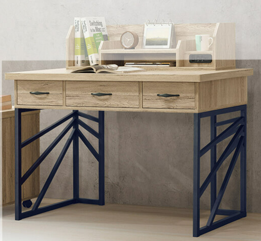 F277-6 原木色4尺書桌下座