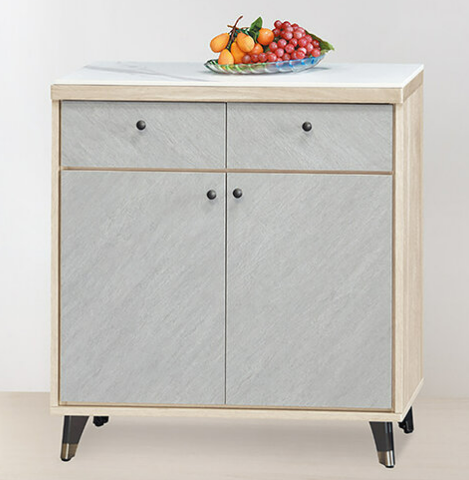 F290-3 年輪2.7尺餐櫃下座