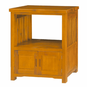 F282-3 C7桃花大柱下二門置物櫃