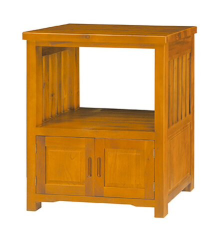 F282-3 C7桃花大柱下二門置物櫃