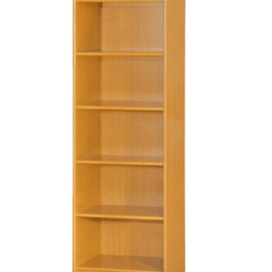 F257-13 赤陽色5格開放書櫃