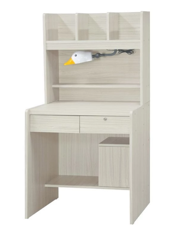 F275-6 雪松2.5尺書桌 全組 不拆