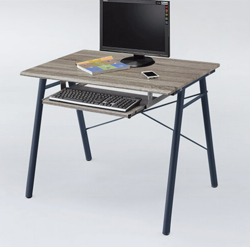 F279-7 灰橡浮雕皮電腦桌