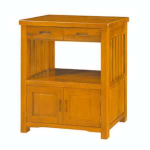 F282-4 C6桃花大柱二抽二門置物櫃