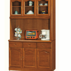 F287-5 樟木色4尺收納櫃 全組