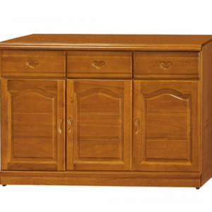 F287-6 樟木色4尺收納櫃 下座