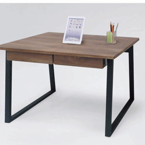 F279-8 日式柚木色4尺雙抽書桌