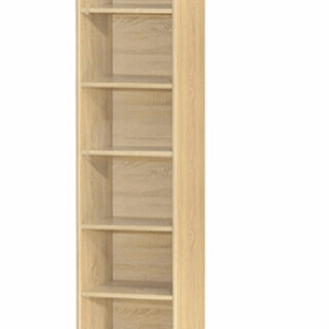 F256-15 梧桐色6格開放書櫃