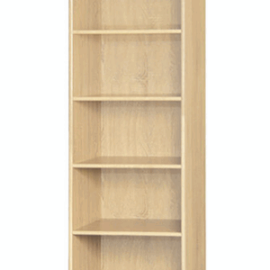 F257-15 梧桐色5格開放書櫃