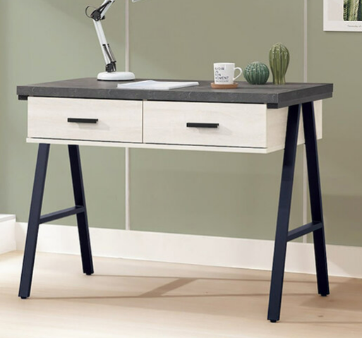 F279-9 含羞草3.5尺鐵架書桌