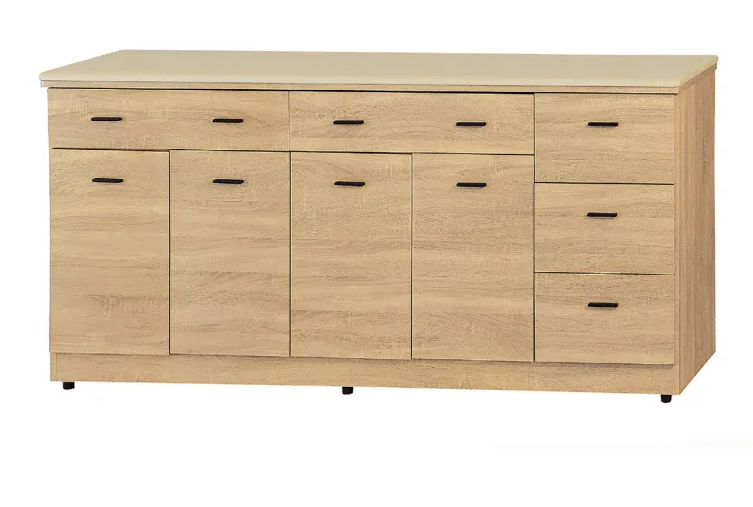 F296-7 北原6尺收納櫃 下座 12MM白岩板