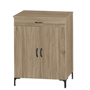 F315-2 灰橡3尺鞋櫃 ⊙附大活動隔板3片