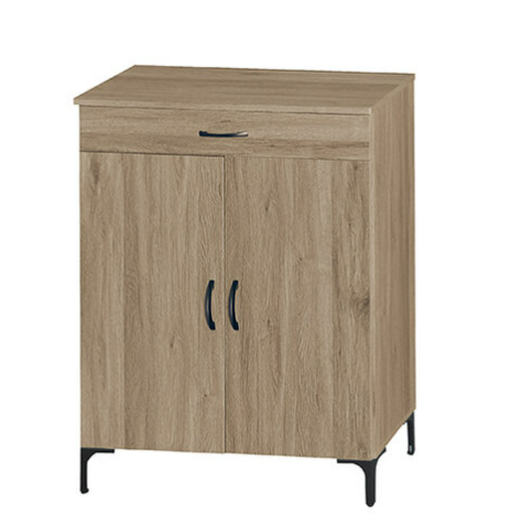 F315-2 灰橡3尺鞋櫃 ⊙附大活動隔板3片