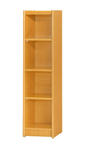 F256-17 赤陽色4格開放書櫃