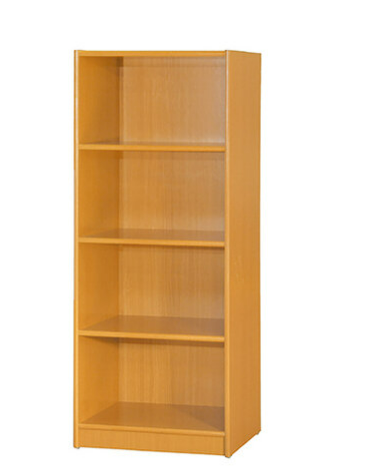F257-17 赤陽色4格開放書櫃