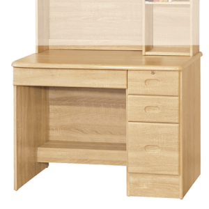 F270-10 307#梧桐3.5尺書桌下座