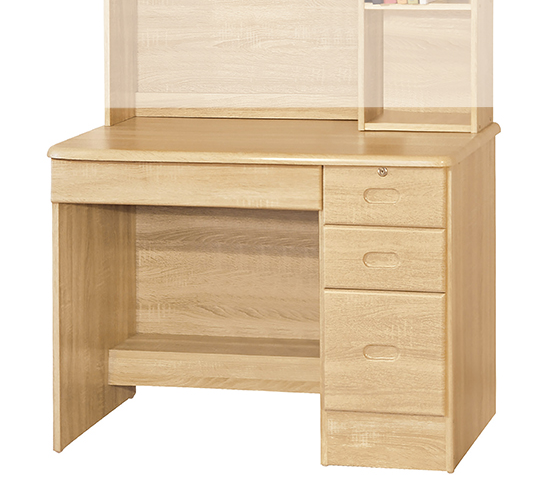 F270-10 307#梧桐3.5尺書桌下座