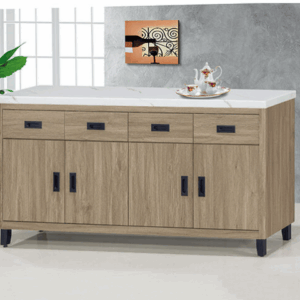 F284-9 瑪奇朵5尺餐櫃 石面