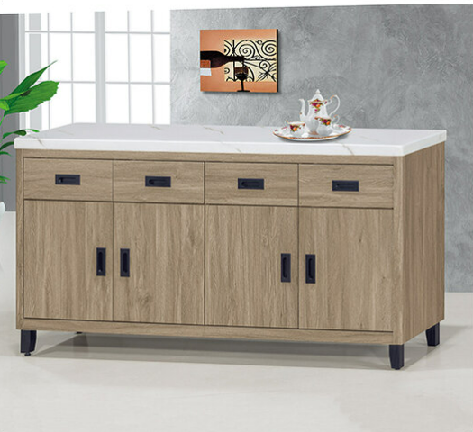 F284-9 瑪奇朵5尺餐櫃 石面