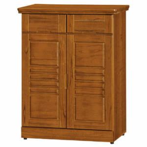 F310-3 樟木色2.7尺中高鞋櫃