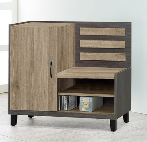 F319-6 安琪拉灰橡3尺鞋櫃