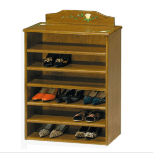 F323-3 六層鞋櫃 茶色